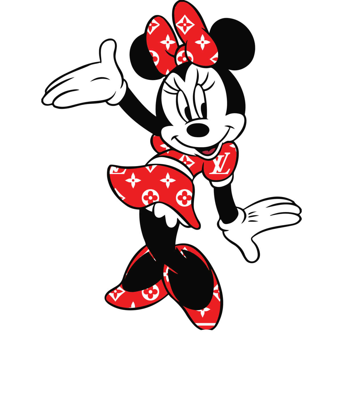 Mickey Supreme Svg