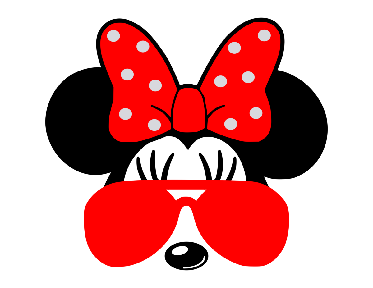 Mickey Mouse Heart Sunglasses Png