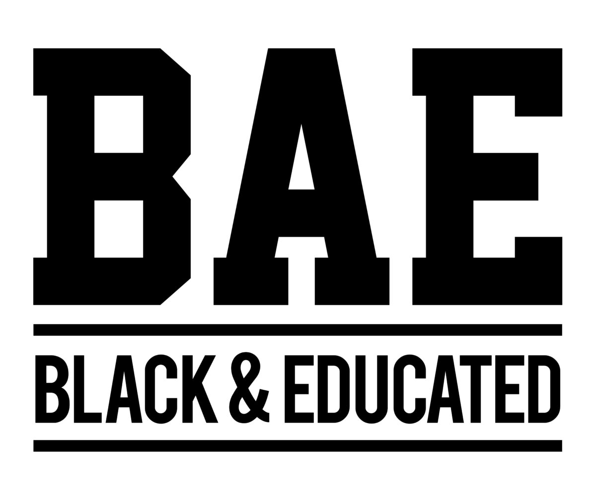 Bae black and educated Svg