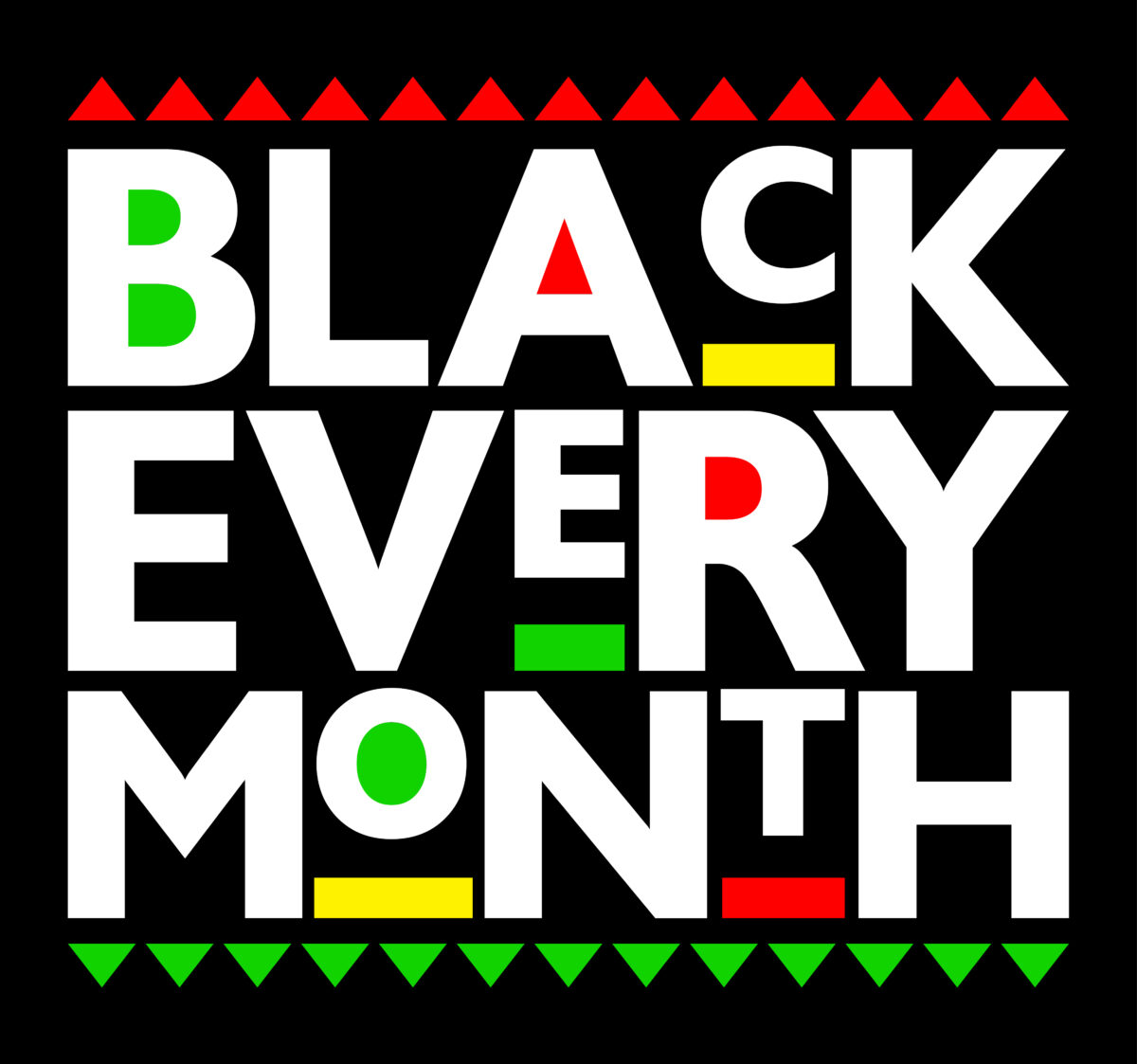 Black every month Svg