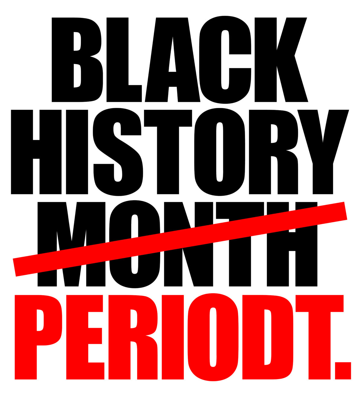 Black history month periodt Svg
