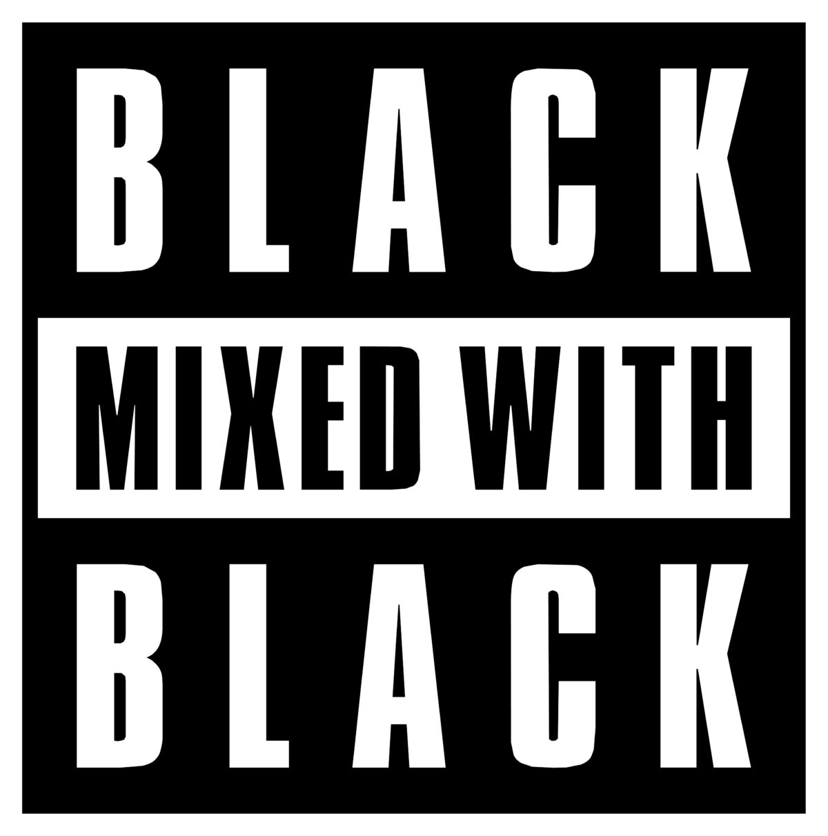 Black mixed with black Svg