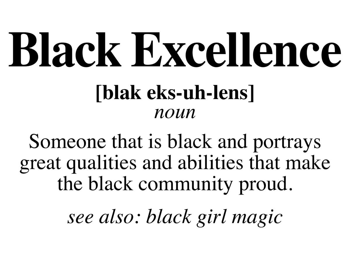 Black excellence definition Svg