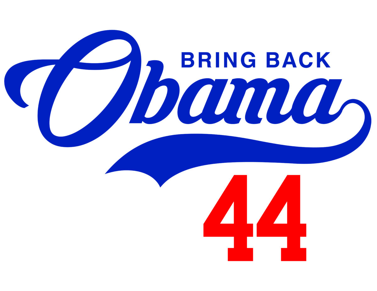 Bring back obama 44 jersey Svg
