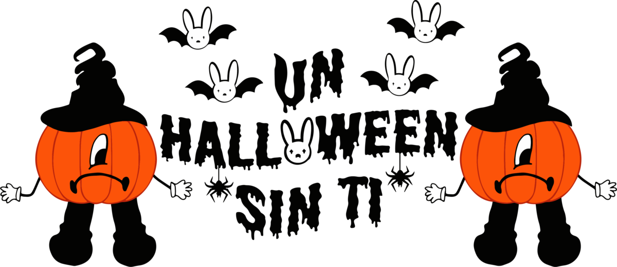 Bad Bunny Halloween Svg