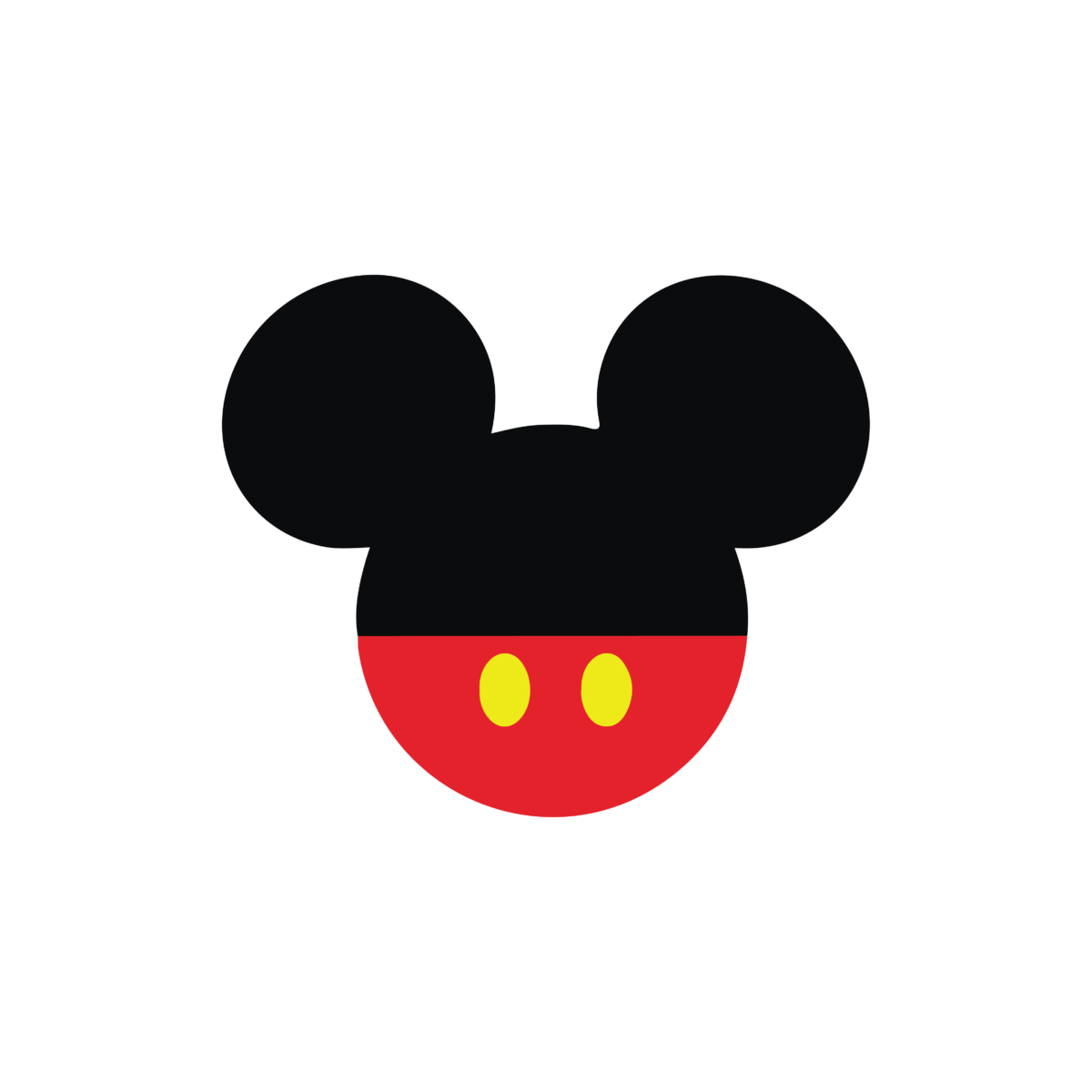 Mickey mouse Svg