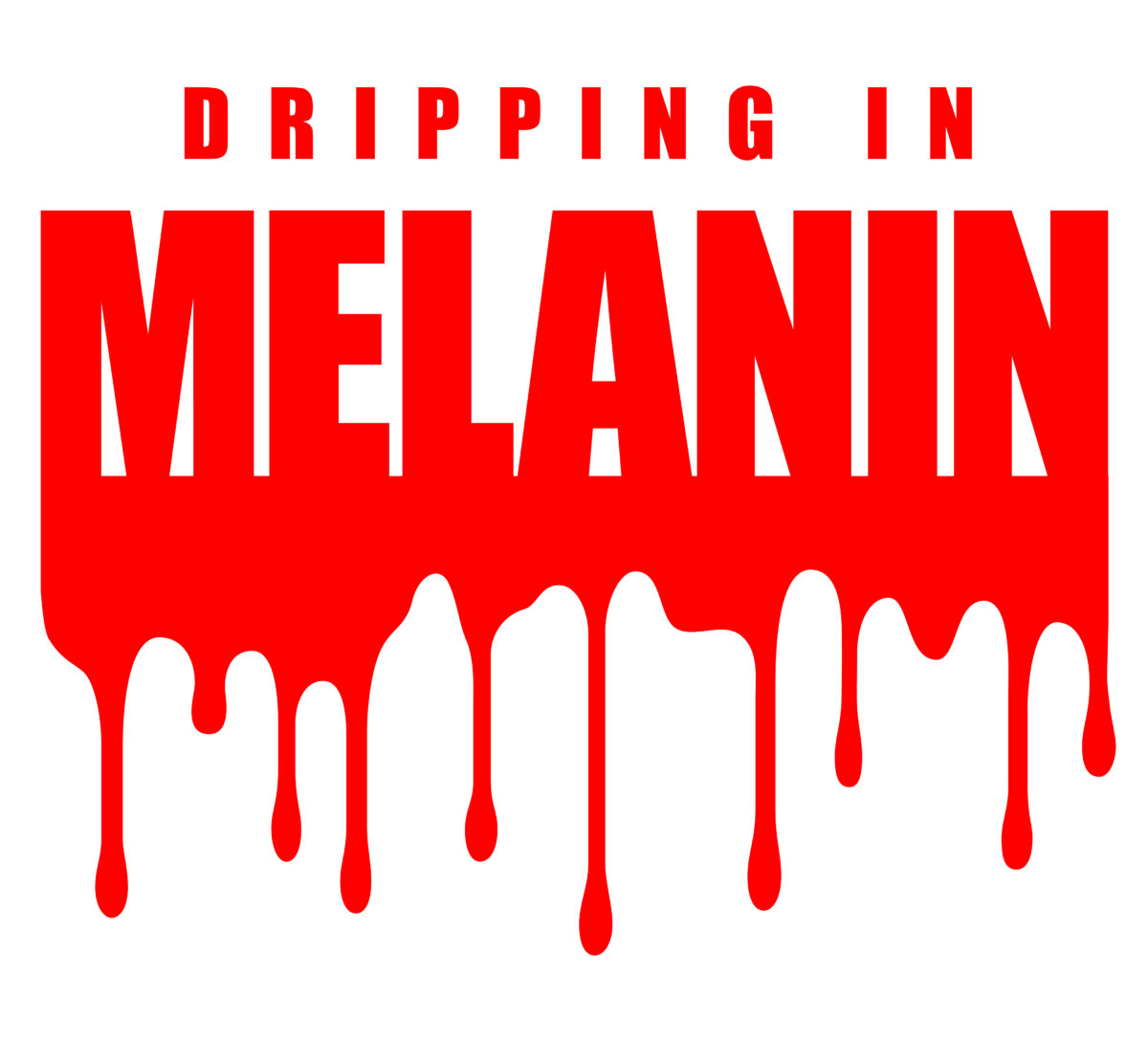 Dripping in melanin Svg