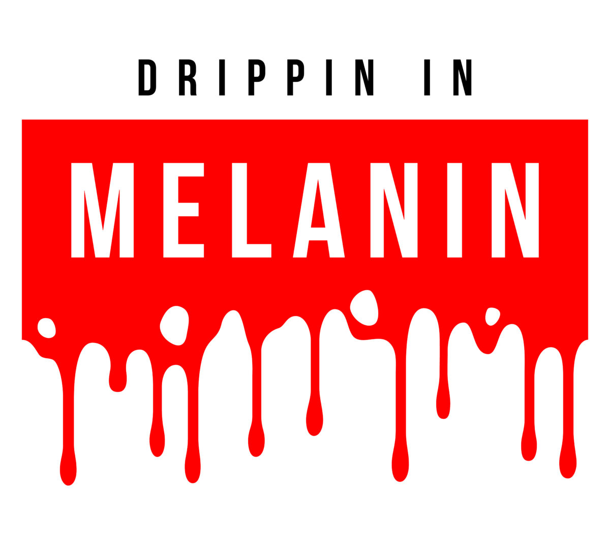 Drippin in melanin Svg