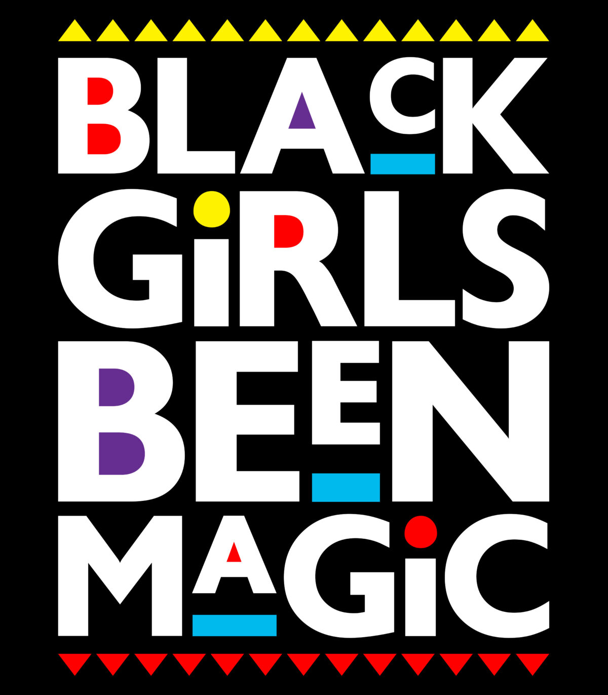 Black girls been magic martin Svg