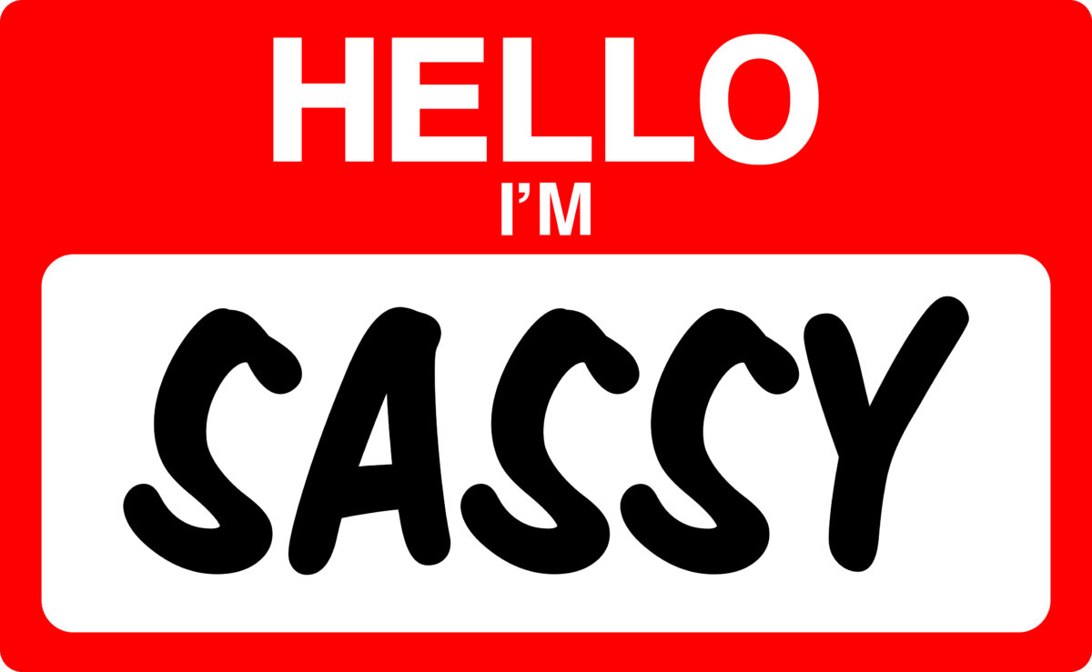 Hello i'm sassy Svg
