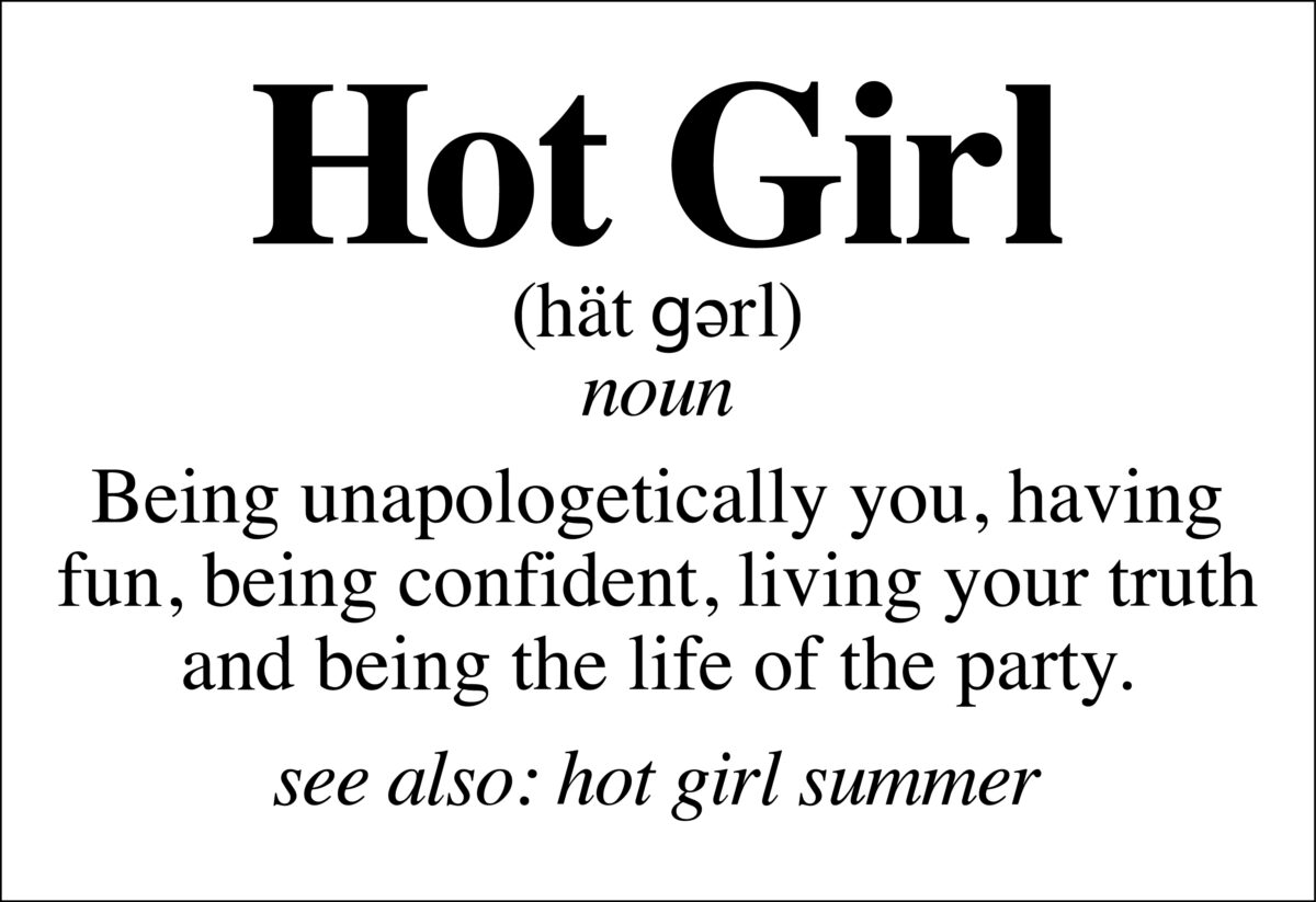 Hot girl summer definitio Svg