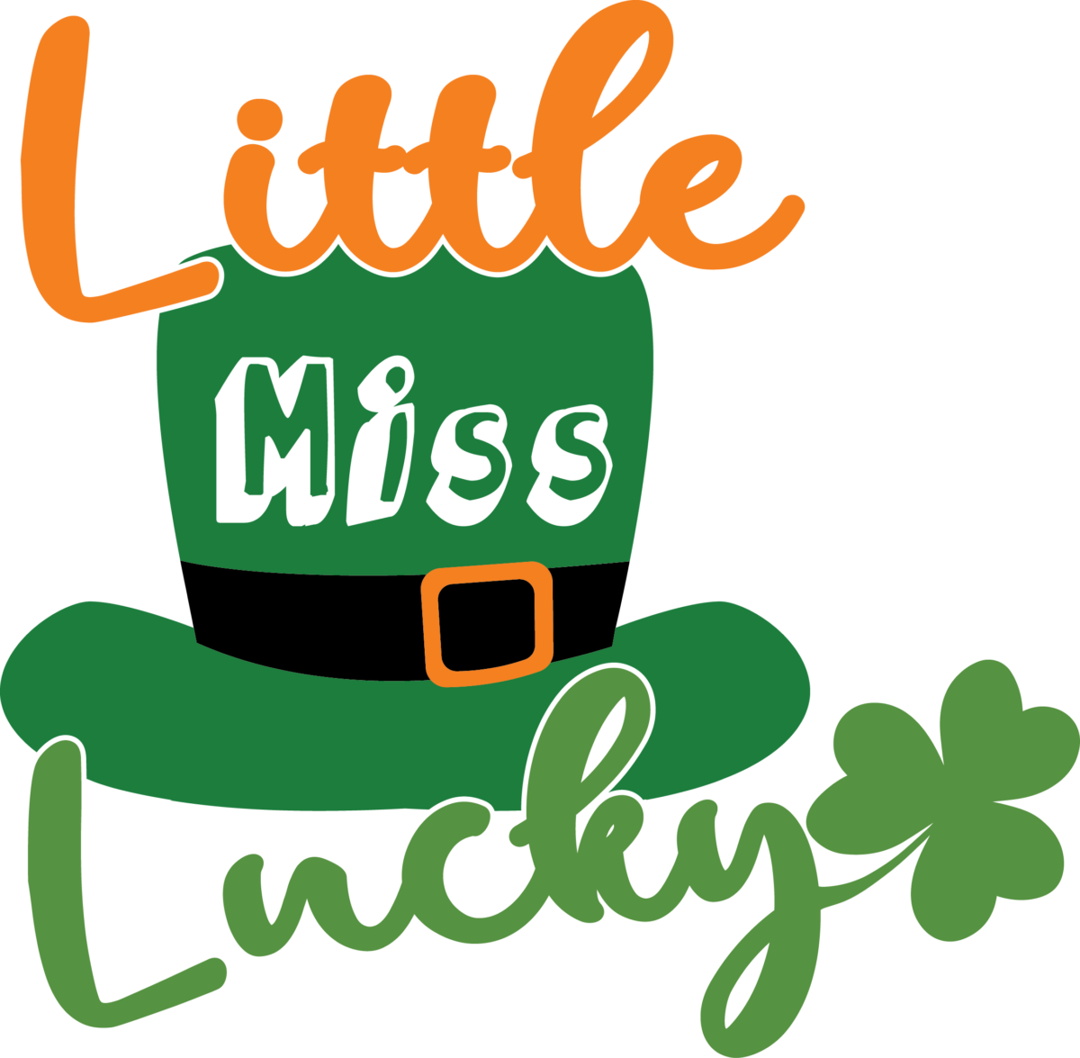 Little Miss Lucky Svg