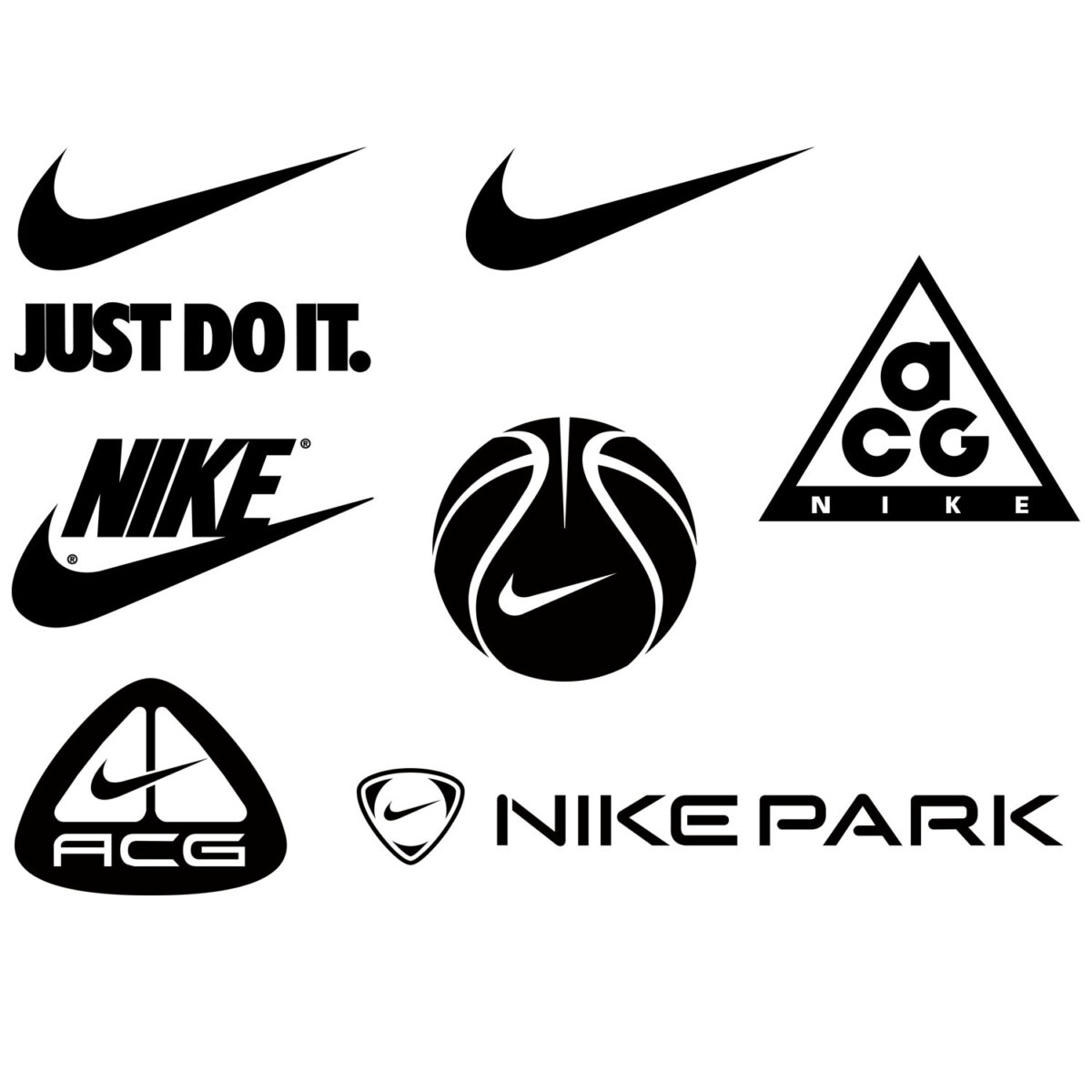 Logo Nike Bundle Svg