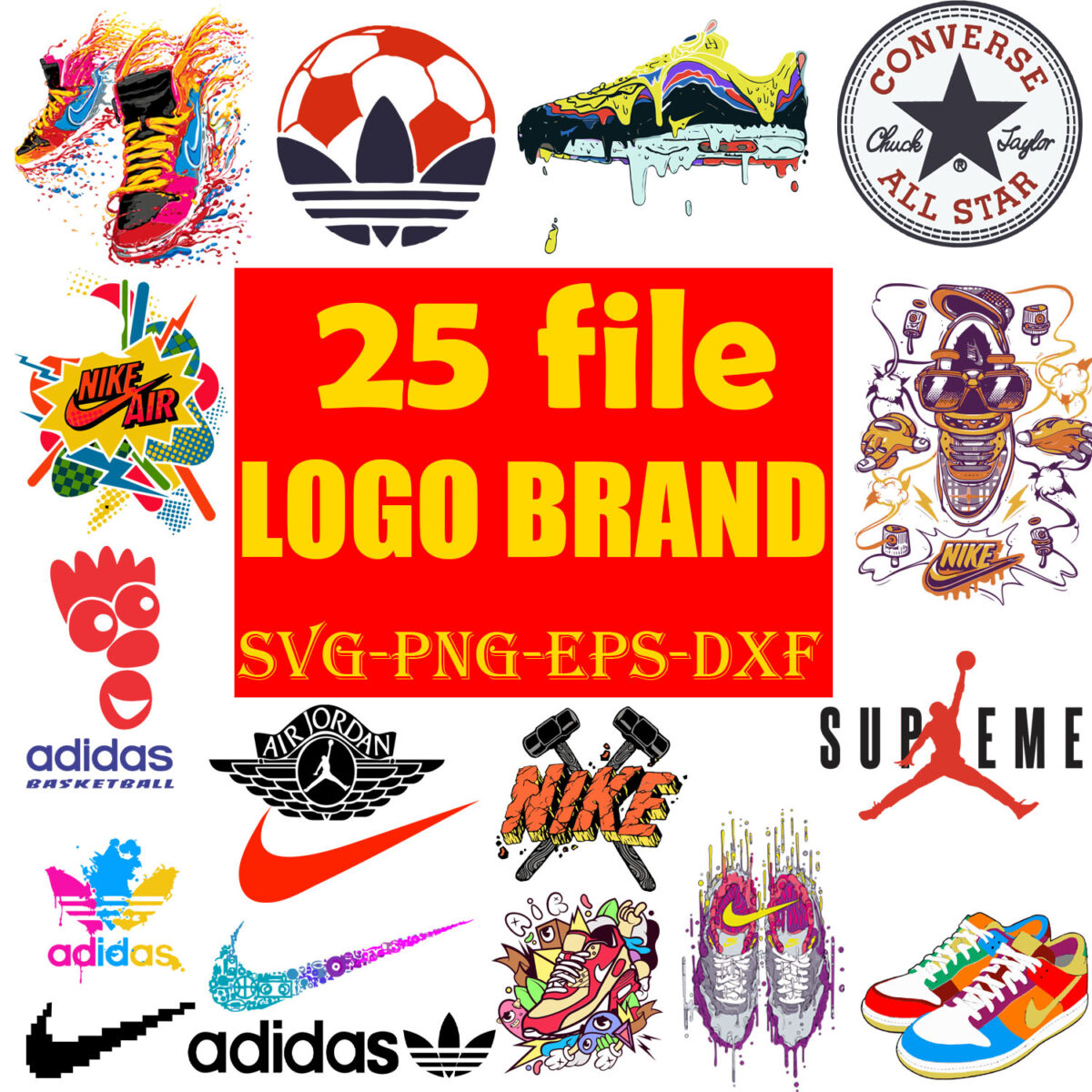 25 Logo Adidas bundle Svg
