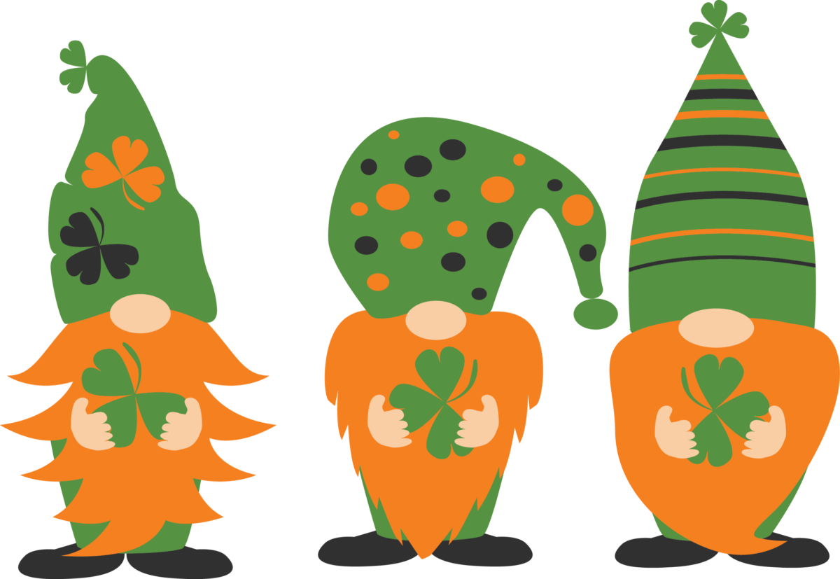 Gnomes St. Patrick's day Svg