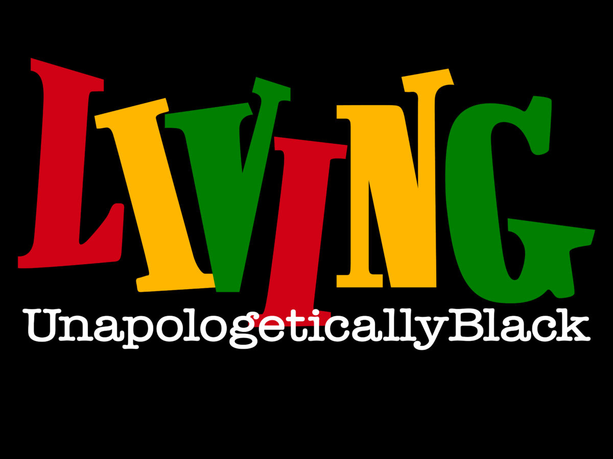 Living unapologetically black Svg