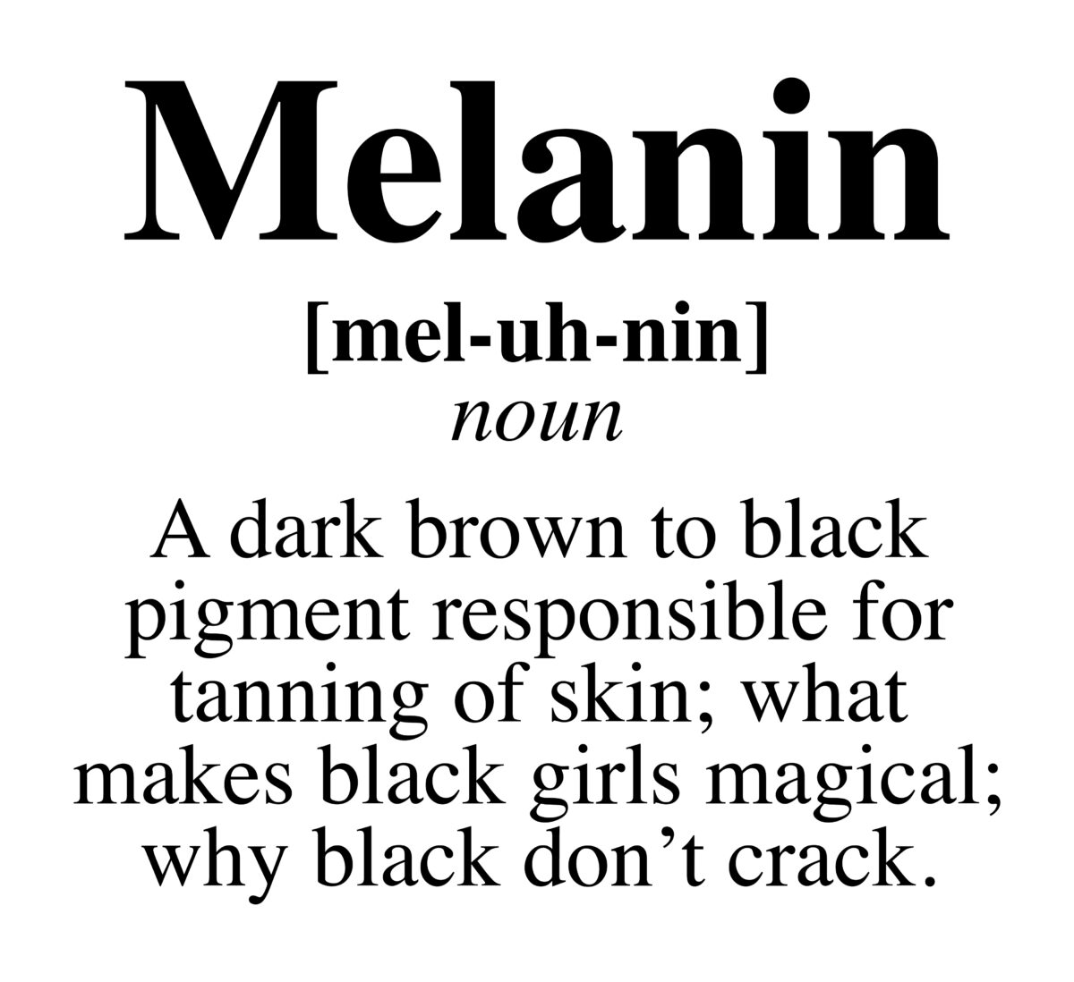 Melanin definition Svg