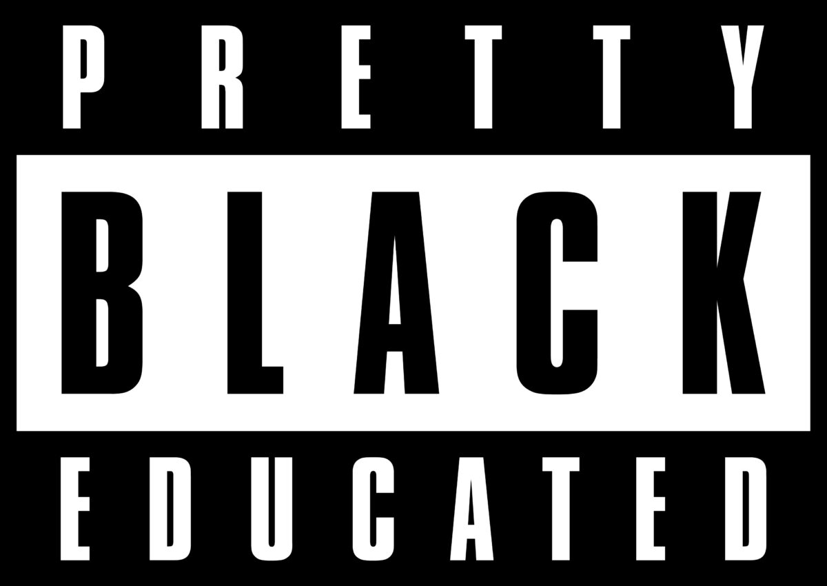 Pretty black and educated Svg